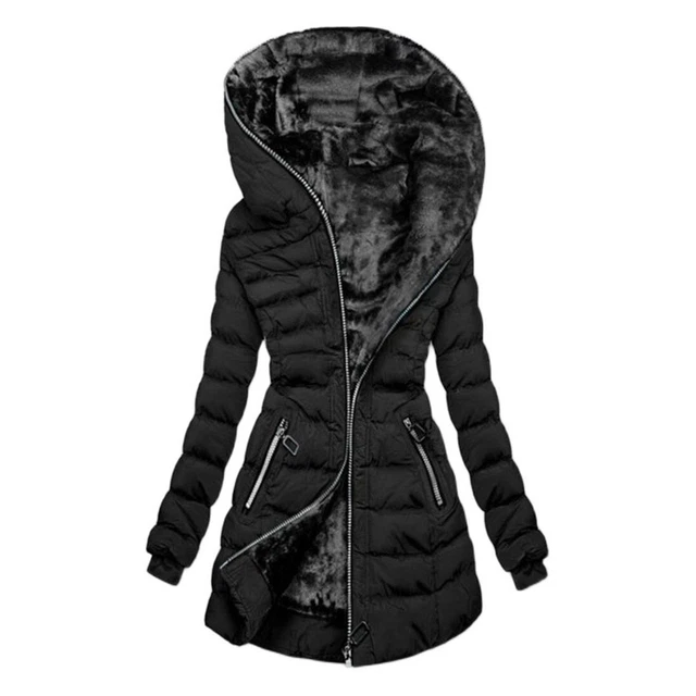 Winter Coat Cardigan Warm Casual Pure Color Winter Jacket All Match