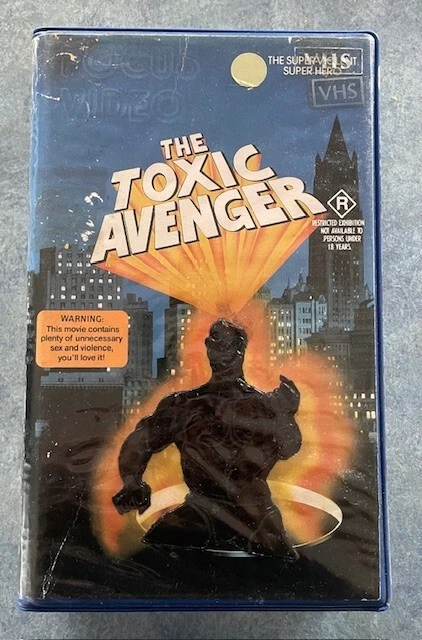 THE TOXIC AVENGER - VHS / Ex-Rental