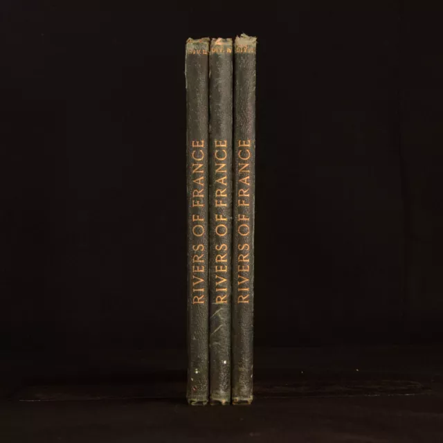 1887 3vol Rivers of France J M W Turner John Ruskin Leitch Ritchie Alaric A Watt