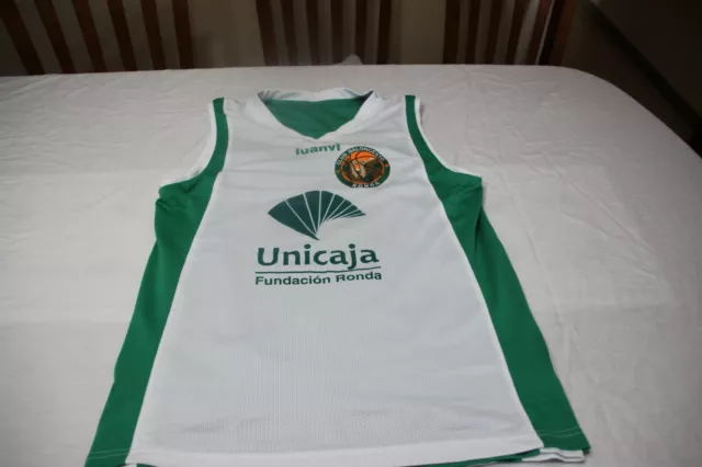 Camiseta De Baloncesto Del Club Baloncesto Ronda Marca Luanvi Talla M   Shirt