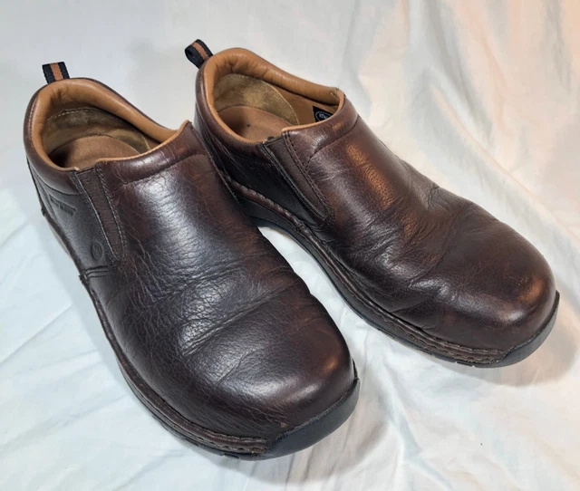 Red Wing 6705 Safety Toe Slip on Work Shoes Mens 8.5ee EUR 41.5 Brown Leather RED WING SHOES #4054 Brown Leather Safety Loafers Slip-on  main image 4