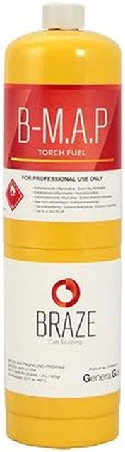 Bombola Gas B-MAP 1L Per Cannello Brasatura - Propylene Puro Made In Italy - Foto 8