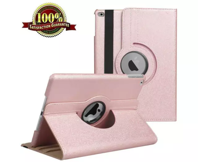 360°Rotating Smart Wake up Flip Leather Case Cover for New Apple Ipad Mini (6...