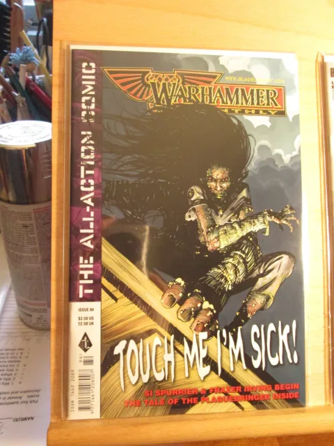 Warhammer Monthly 84 NM High Grade Comic Low Print Run Late Series  Issue