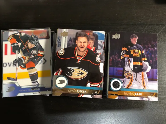 2016-17, 17-18 Upper Deck Hockey Series 1 & 2 Base Cards Pick 10 Cards For $2.50