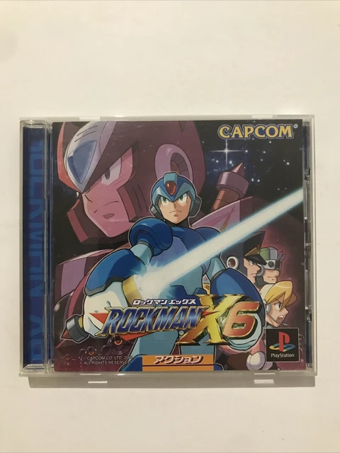 PLAYSTATION PS1:ROCKMAN X 6 / Megaman [TOP CAPCOM] Jap EUR 24,90