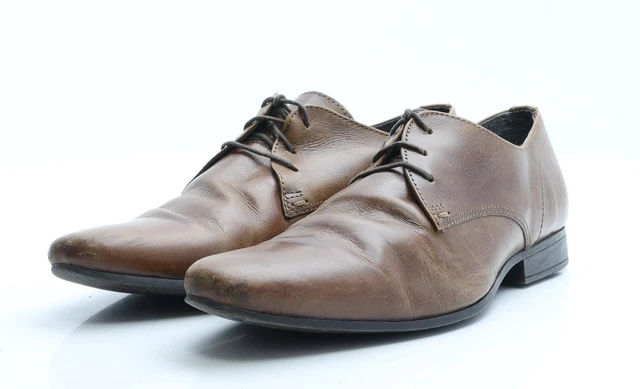 Abito Oxford Topman da uomo marrone poliestere UK 10 EU 43