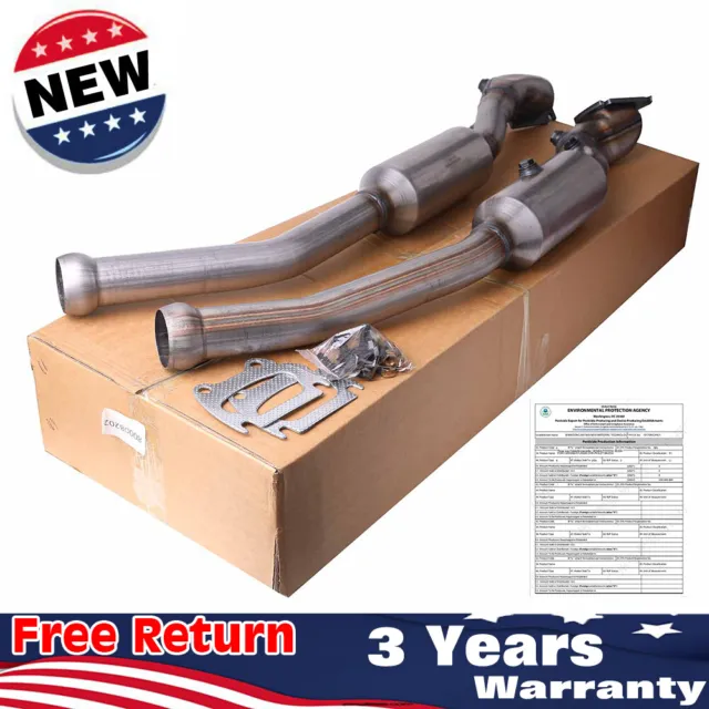 FOR Jeep Grand Cherokee 3.6L LEFT & RIGHT Side Catalytic Converter 2011-2012 USA