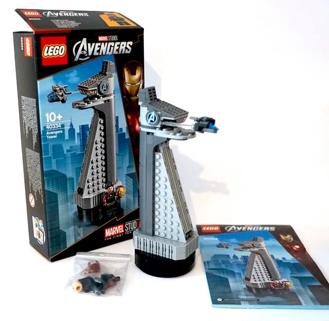 LEGO Marvel Super Heroes 40334 - AVENGERS TOWER, 100% complet notice boîte, neuf