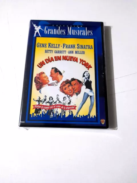 Dvd "Un Dia En Nueva York" Gene Kelly Frank Sinatra Betty Garrett Ann Miller