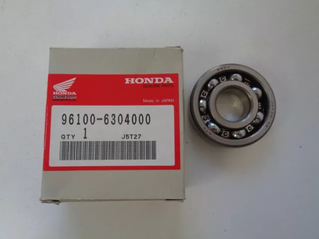 Honda CA, CB, CBR, CD, CM, CRF Lager 6304 Getriebe Hauptwelle 96100-6304000