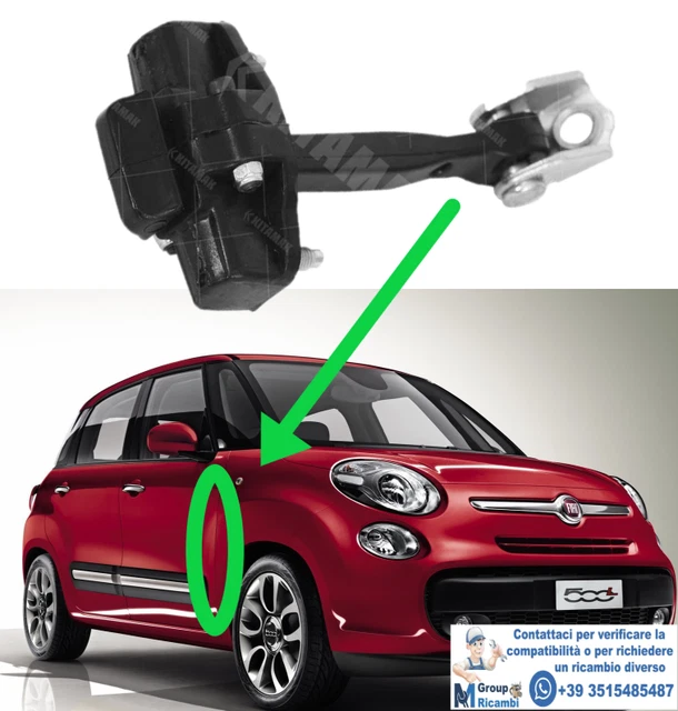 Tirante Arresto Porta Per Fiat Punto 188 - Fermo Cerniera Anteriore Destra/Sinistra - Foto 12