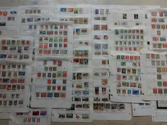 HUGE 1000 + AUSTRALIA & ANTARCTIC Territory STAMP COLLECTION 1913 - 1994 STAMPS