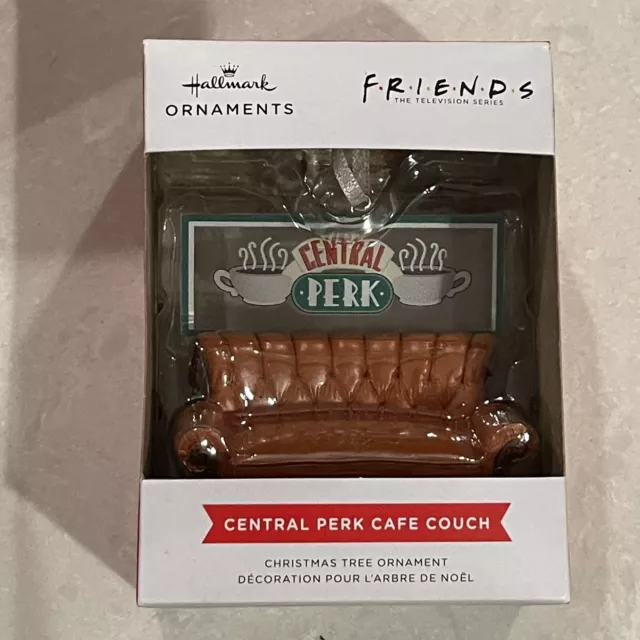 NEW 2021 HALLMARK Friends TV Show Central Perk Cafe Couch Tree Ornament