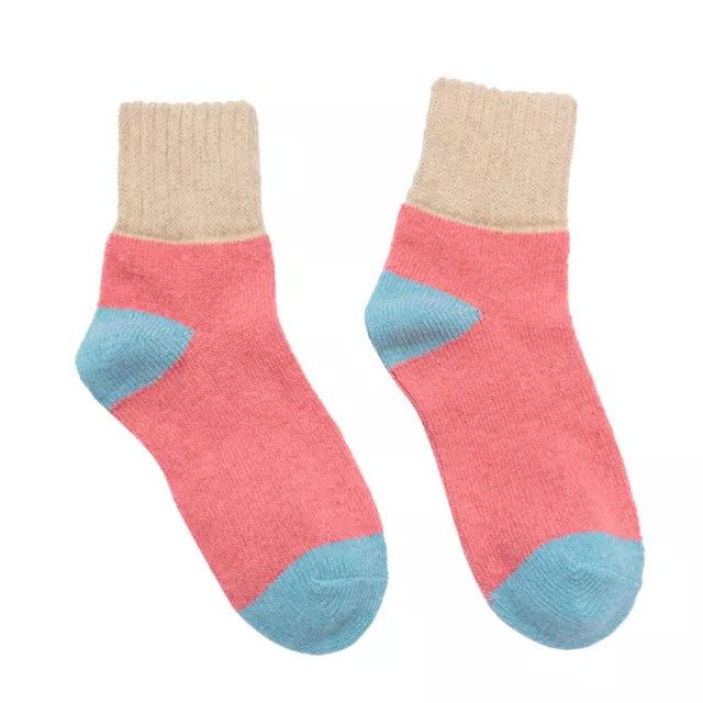 Chaussettes En Laine Chaussons Confortables Chaudes Épaissir