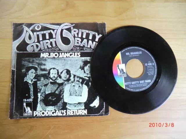 7"  NITTY GRITTY DIRT BAND   Mr. Bojangles / Prodigal `s Return  Liberty 15408