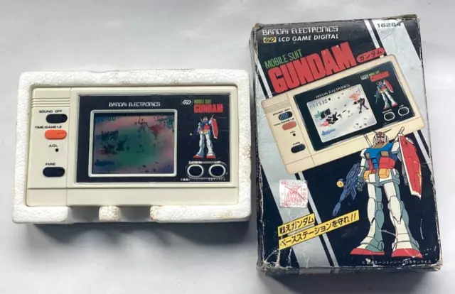 Vintage 1982 RARE GD BANDAI - MOBILE SUIT GUNDAM LCD GAME (Very good Condition)