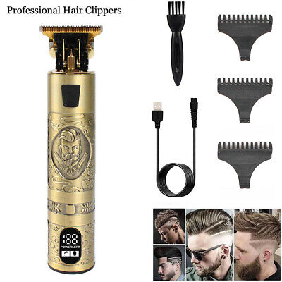 Professional Hair Clippers Cordless Trimmer Shaver Clipper Cutting Beard Barber