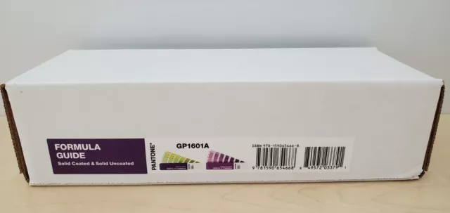 Pantone GP1601A Coated and Uncoated Formula Guide