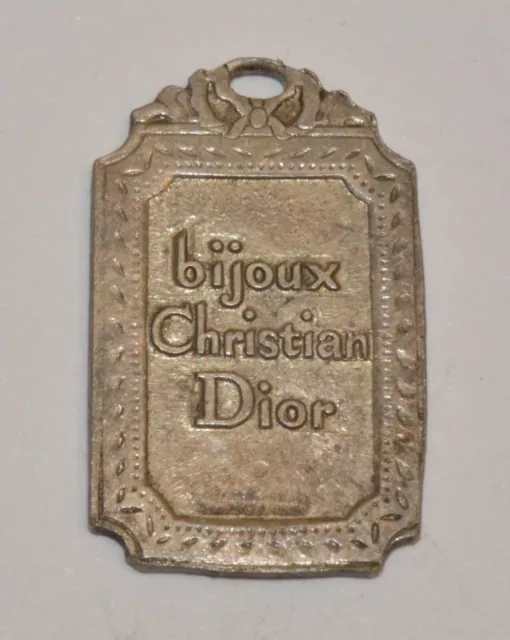 Vintage Bijoux Christian Dior 20 x 12mm charm Made in Germany