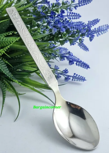 Table Spoons (S3) Stainless Steel Lunch Dinner Spoon Soup Cereal Food Eat Spoons