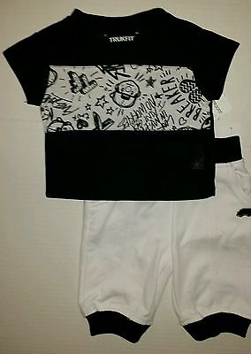 TRUKFIT Ragazze 2-Piece Completo Camicia Maglietta & Set Pantaloni Taglia 3T 3