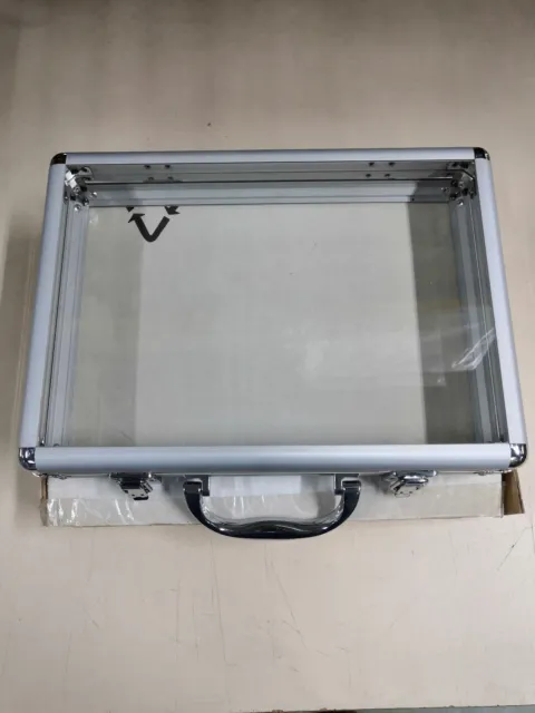 Lot x60 Briefcase Transparent Aluminum Suitcase Box Malette Valise Case Box