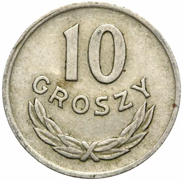 Polen - PRL - Münze - 10 Groszy 1949 - Kupfer-Nickel
