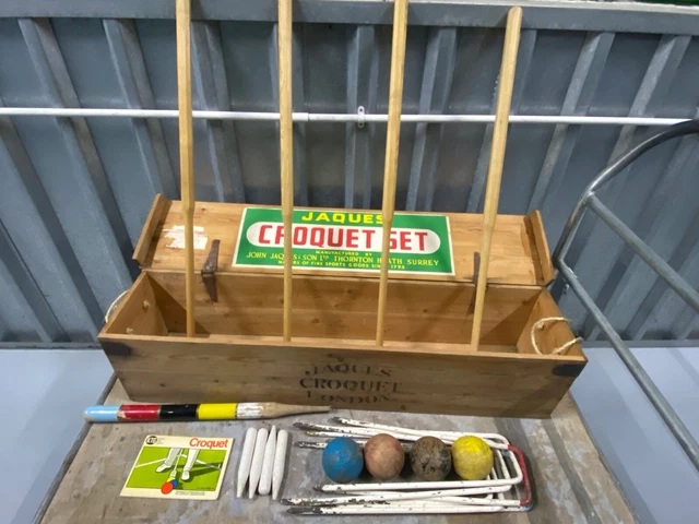 Jaques 125 Croquet Set.