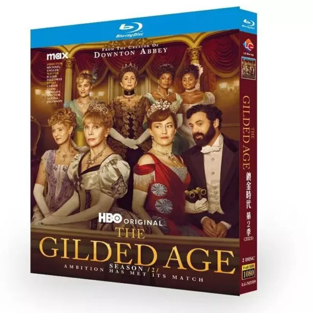 The Gilded Age Season 2 (2023) Blu-ray BD New Box Set All Region