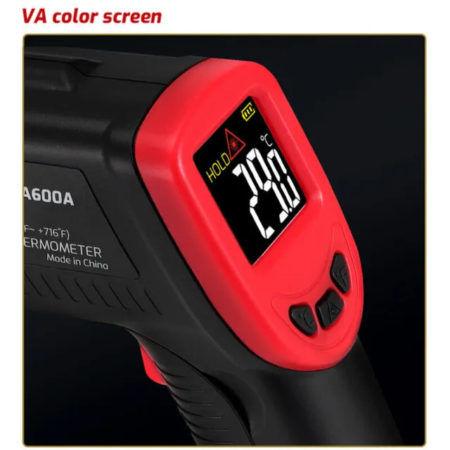2023 New Non-Contact Digital Thermometer LCD Infrared Handheld Temperature Gun