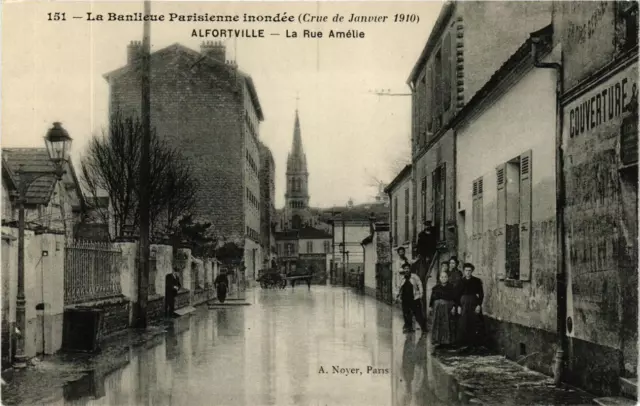 CPA AK ALFORTVILLE La Rue Amélie (671754)