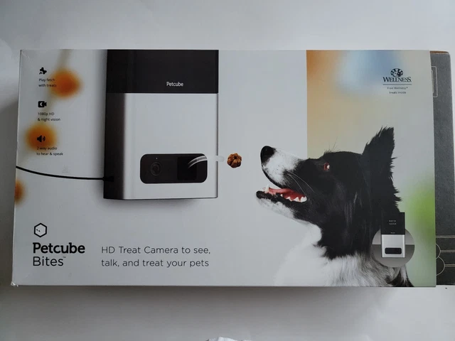 Petcube Bites 2 Lite Interactive WiFi Pet Monitoring Camera with Auto Feeder
