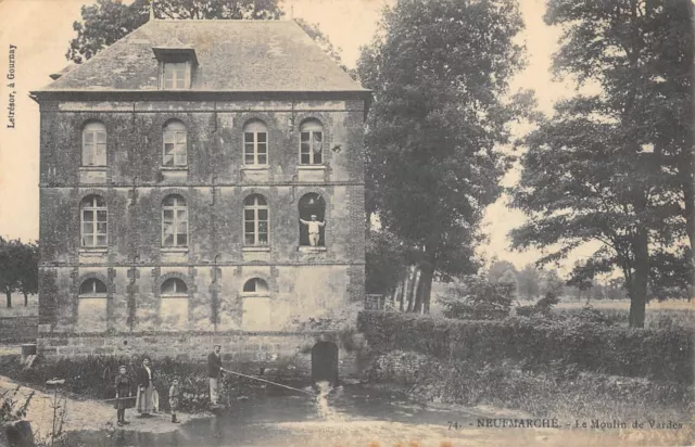 Cpa 60 Neufmarche / Le Moulin De Vardes