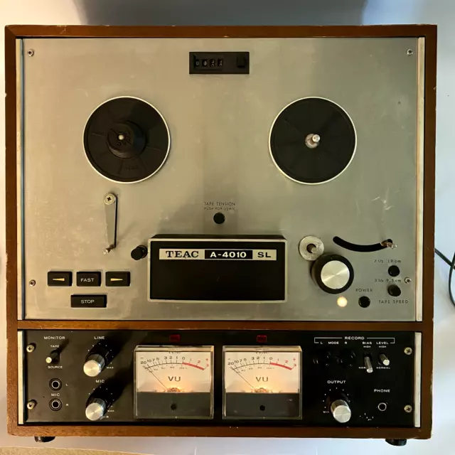 TEAC STEREO TAPE DECK REEL-TO-REEL Model A-4010SL *AS IS - PARTS ONLY* - READ  $129.99 - PicClick
