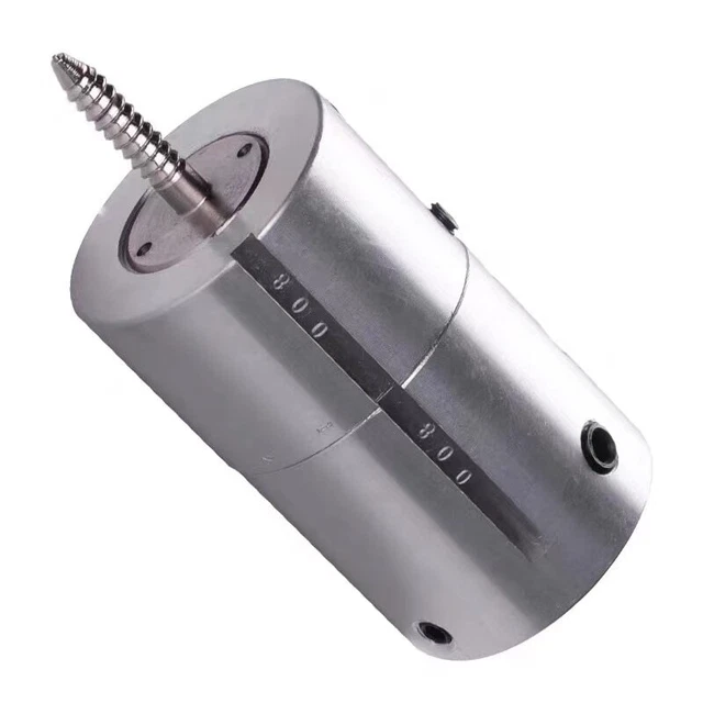 Aluminum Eccentric Chuck M33x3.5 Threaded With Wood Screw Woodworking Lathe O#