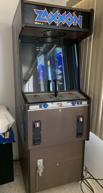 ZAXXON ARCADE MACHINE by SEGA 1982 (Good Condition) *RARE*