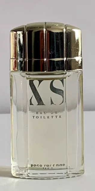 XS POUR homme PACO RABANNE  EAU TOILETTE 5ml Miniatura New & Rare DESCATALOGADA