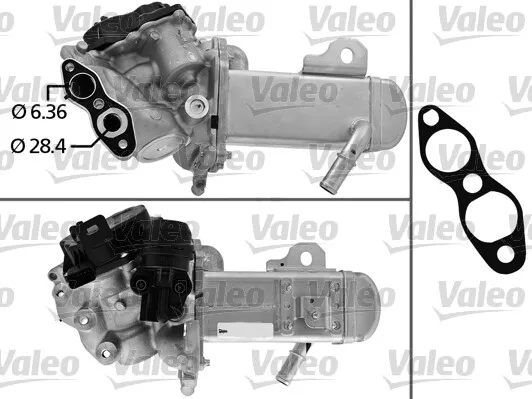 VALEO AGR-​Modul mit Dichtungen (700451) für PEUGEOT 5008 CITROEN C4 Grand