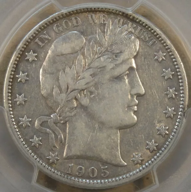 1905-O Barber Half Dollar 50c PCGS Certified XF40