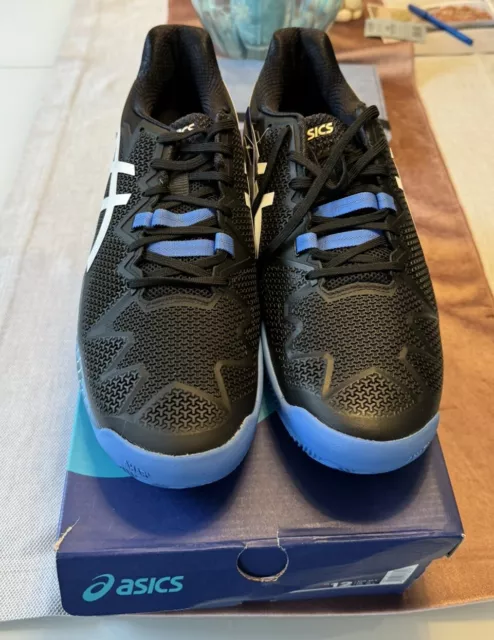 Asics Gel Resolution 8 Clay Schwarz 46,5 Neu