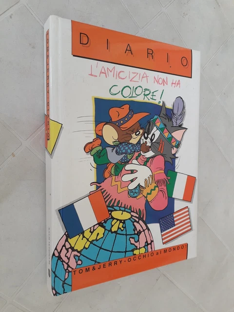 DIARIO vintage TOM & Jerry 92-93 Auguri Mondadori nuovo