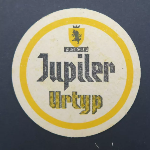 Ancien sous-bock bière PIEDBOEUF JUPILER URTYP coaster Bierdeckel 9