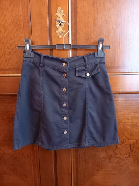 Minigonna Nera - Made in Italy - Taglia 40 ( #Back2eBay )