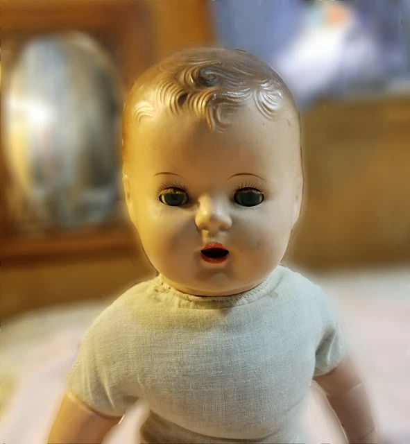 Antique Or Very Old Large Baby Doll 16"