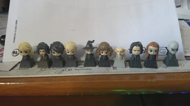 Lot De 6 Figurines Wizzis Harry Potter (Dobby X4, Harry, Hagrid) - Occasion