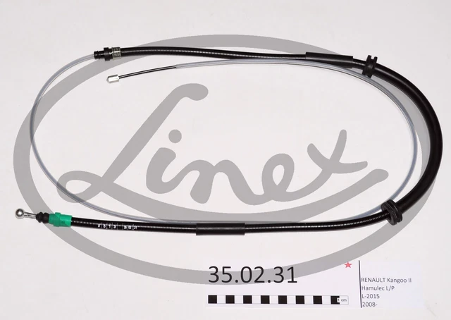 Handbremsseil Bremsseil Paar Hinten Linex 350231 2Pcs G Neu Oe Qualität 2