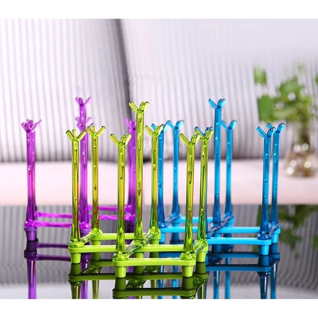 Bottle Dry Rack Baby Bottle Drain Drying Racks Colors Baby Bottle Cleaning Dryer
