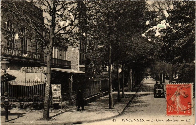 CPA AK VINCENNES Le Cours Marigny (672341)