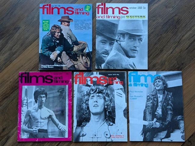 5 X FILMS and Filming Magazine Bundle FREE POST £11.99 - PicClick UK